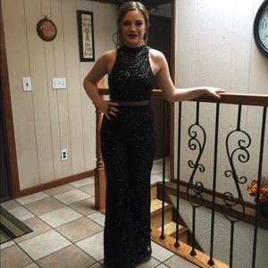 Tony Bowles completely beaded pantsuit
